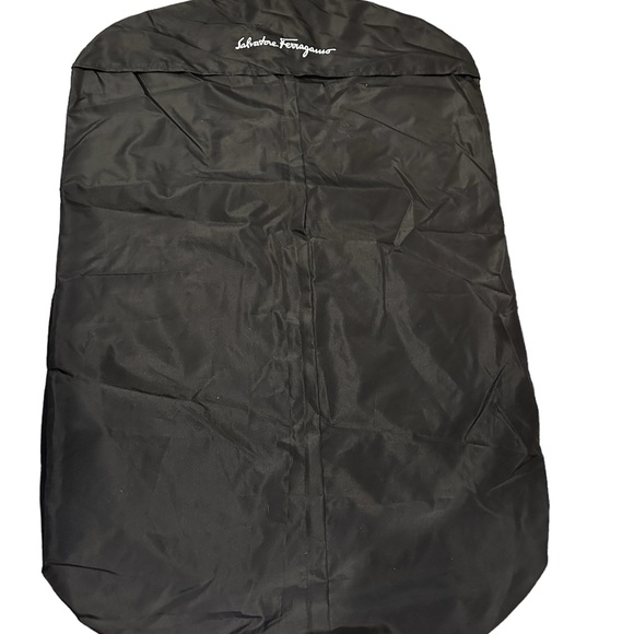 Salvatore Ferragamo black nylon zip protective garment travel bag - Picture 4 of 4